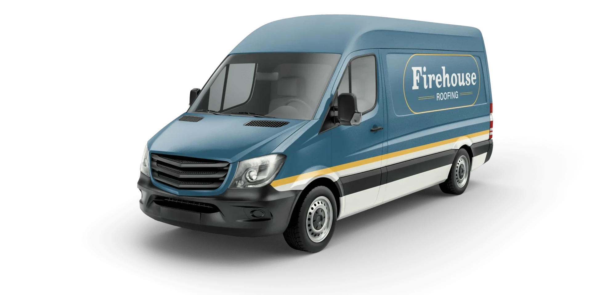 firehouse_fullsize Firehouse Roofing service van